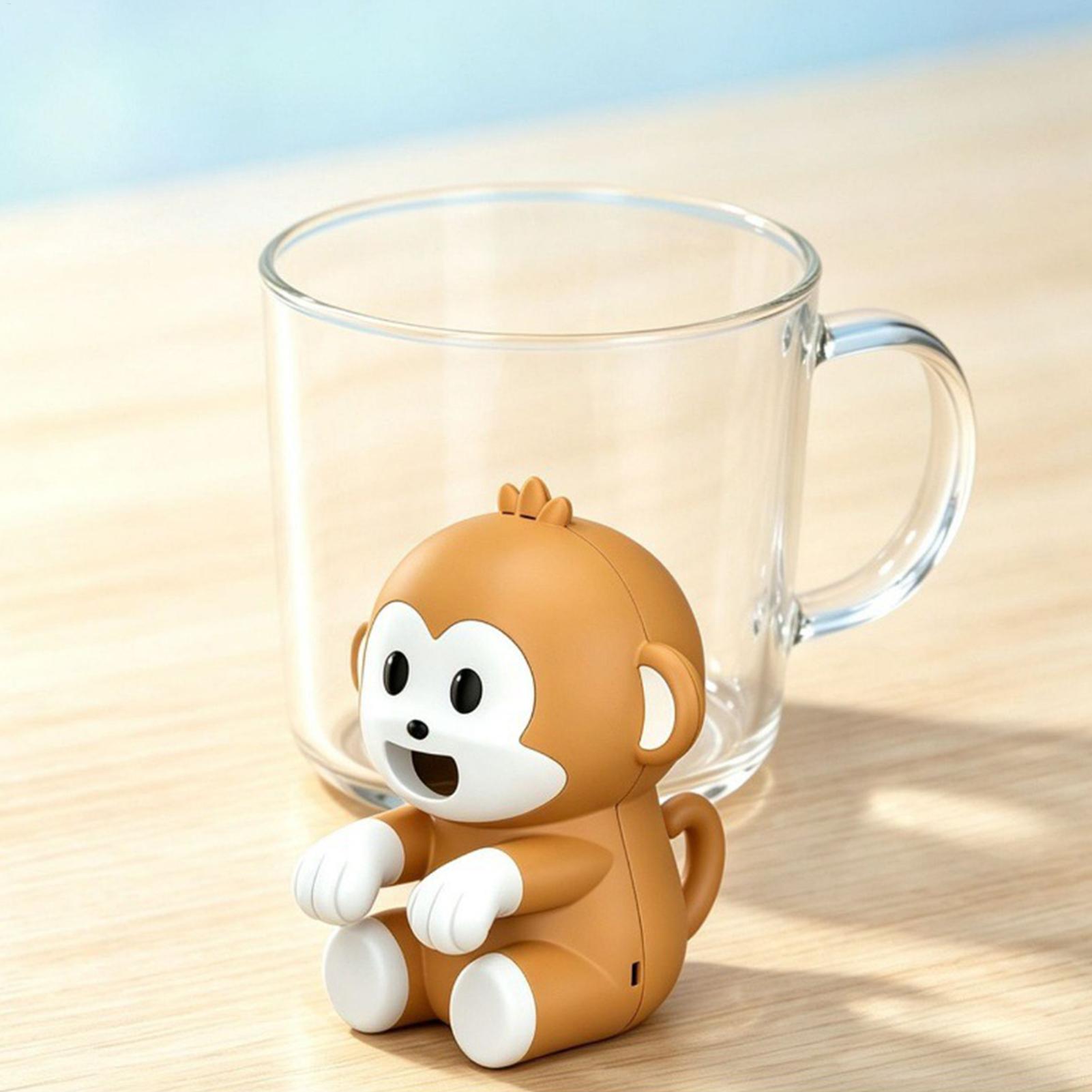 Coffee Tea Room - Mini Ventilatore a Clip per Tazza,