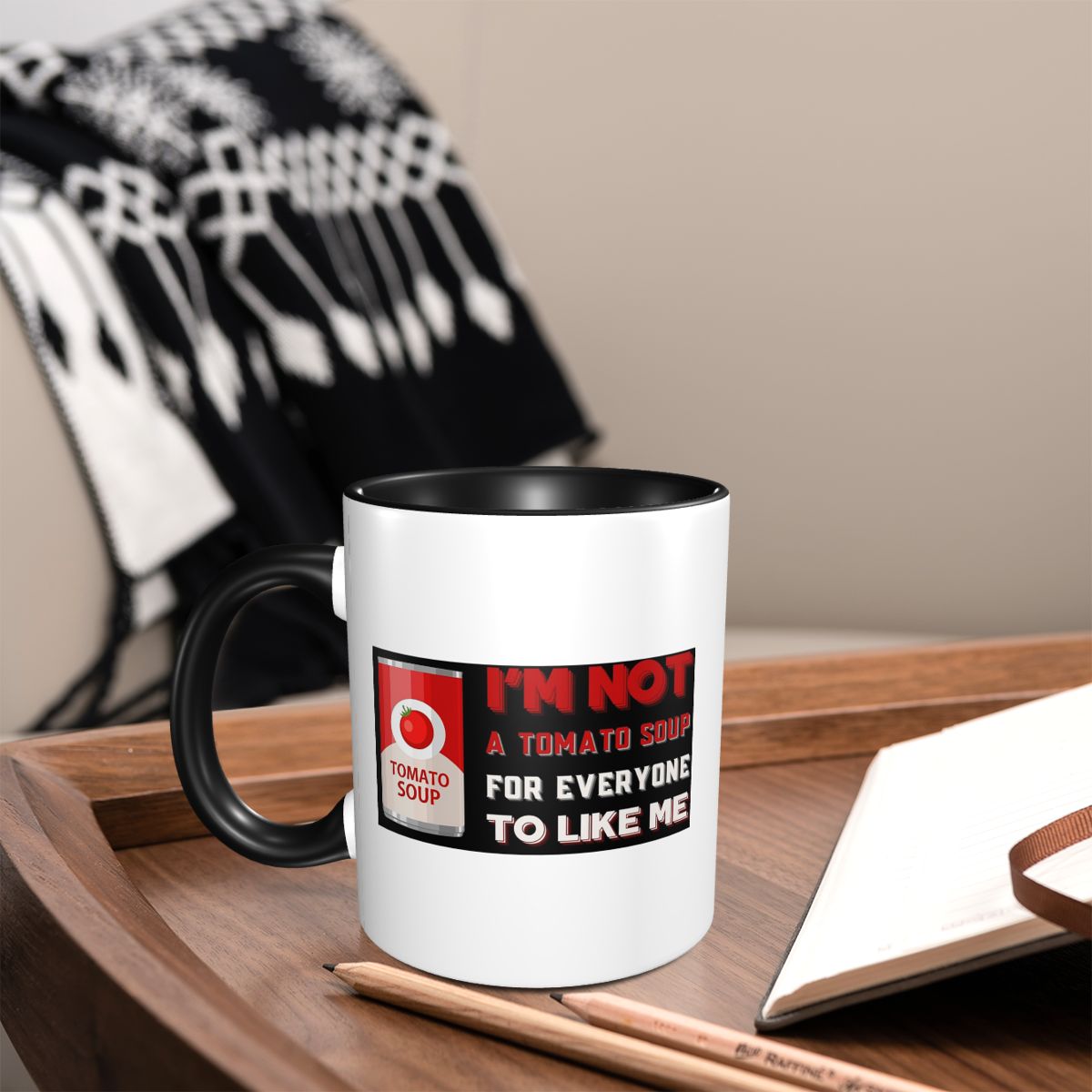 Coffee Tea Like - Tazza divertente in ceramica a forma