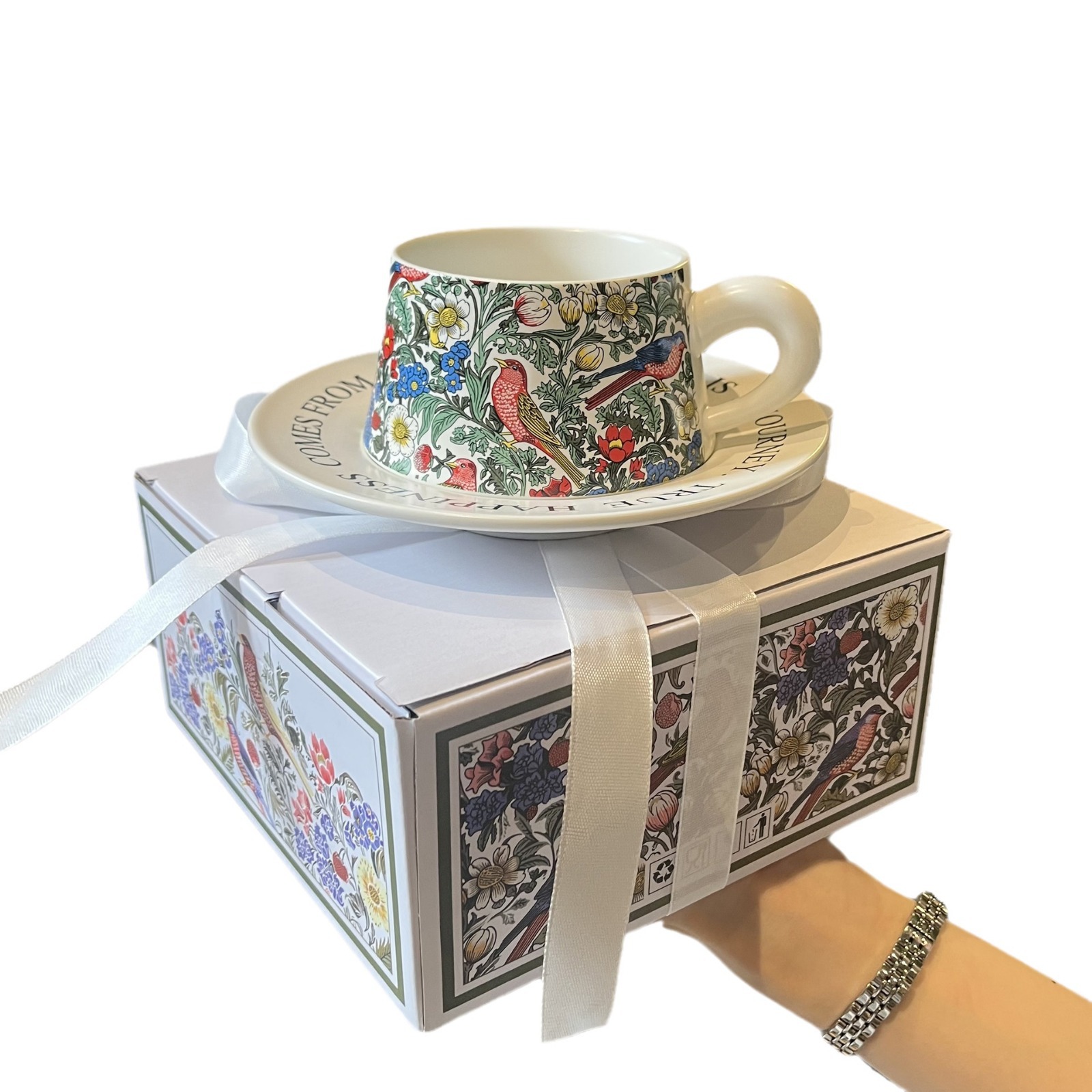 Espresso Cup Saucer - Tazza da Caffè in Ceramica dal