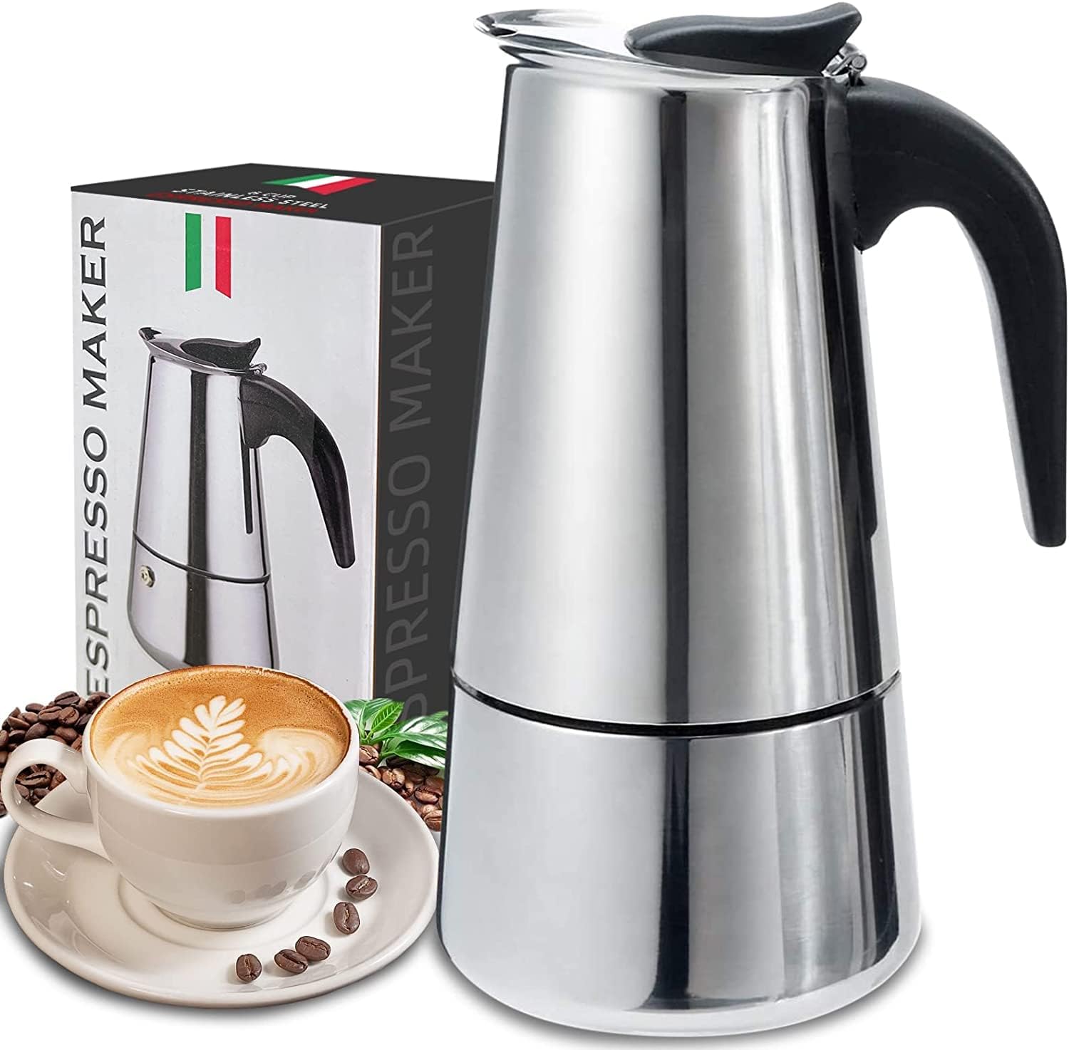 Coffee Tea Making Machine - 4/6/9 tazze Moka Pot Caffe Machine