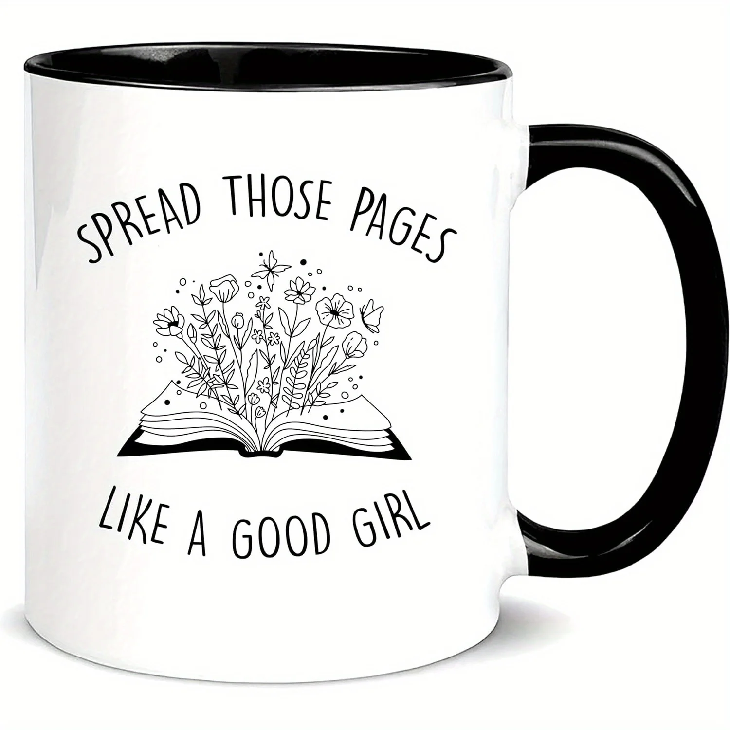 Coffee Tea Like - Divertente Tazza per Amanti dei Libri