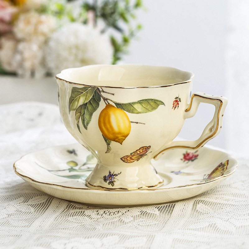 Espresso Cup Saucer - Set tazza da caffè e piattino