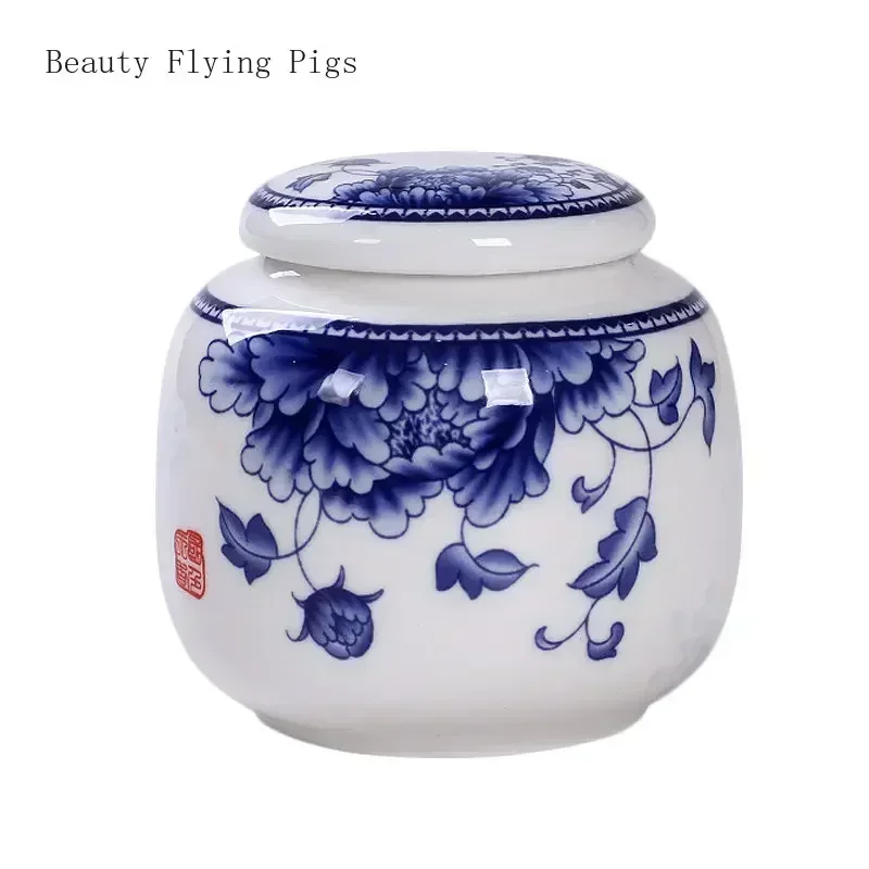 Coffee Tea And Sugar Canisters - 8x8cm ceramica porcellana bianca piccolo Snack