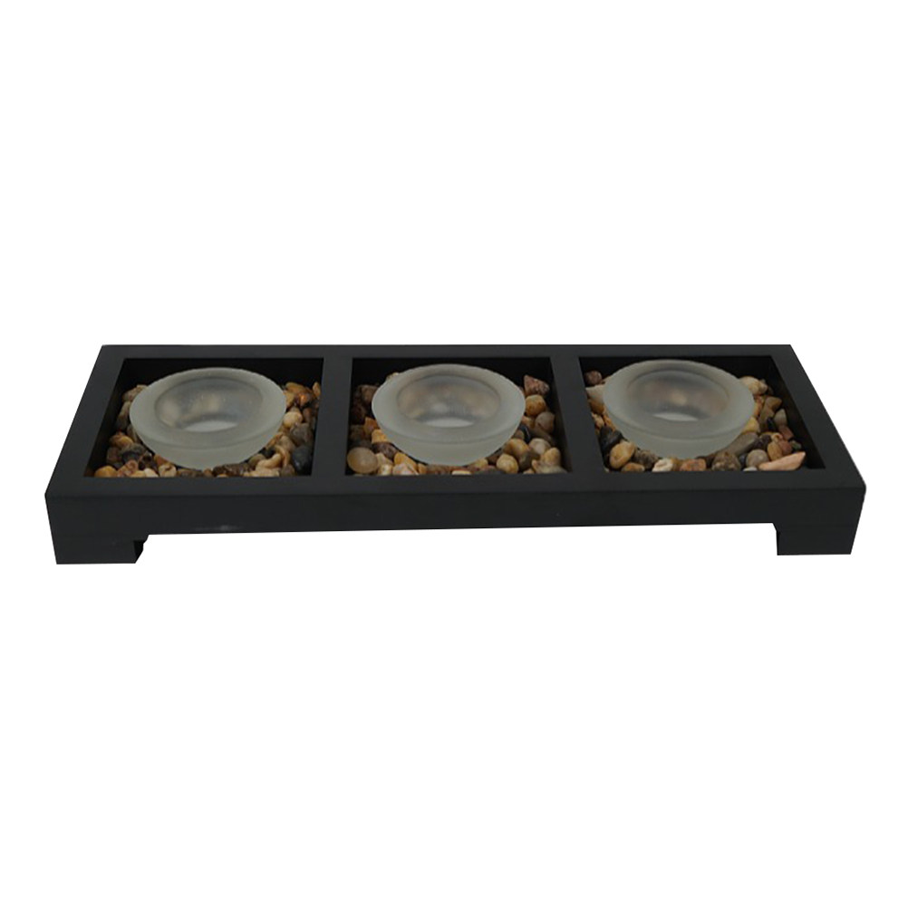 1 set di portacandele in vetro - Coffee Tea Room recensione e prezzo