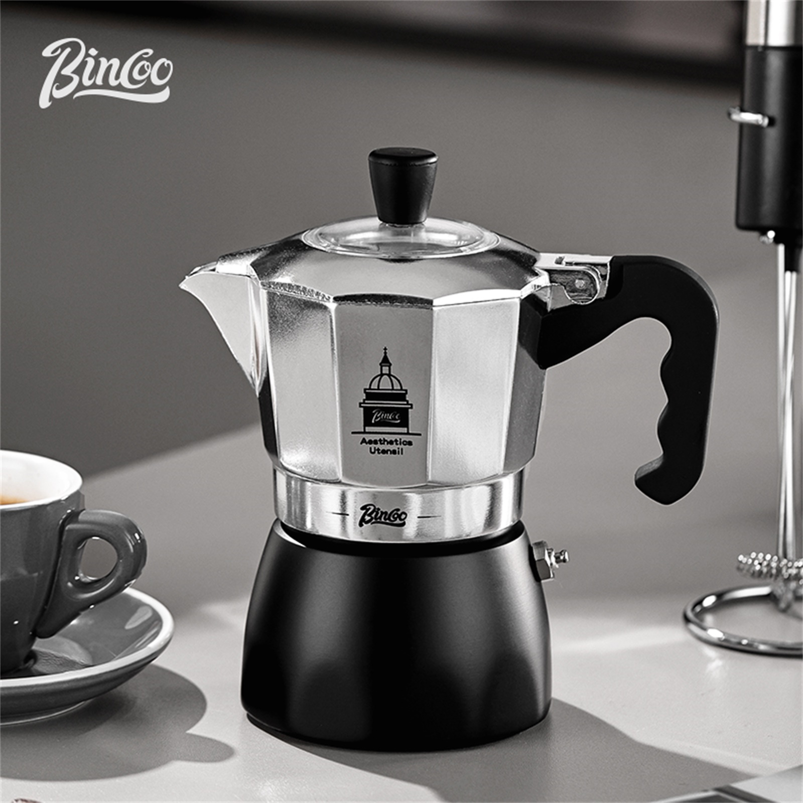 BINCOO Pentola Moka a Doppia V - Coffee Tea Making Machine recensione e prezzo