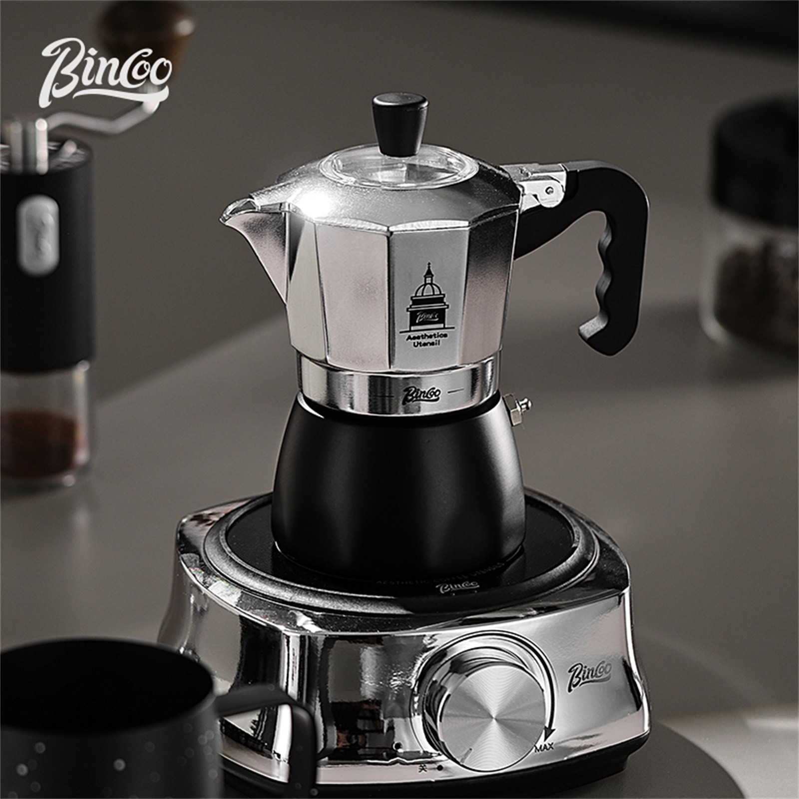 BINCOO Pentola Moka a Doppia V - Coffee Tea Making Machine recensione e prezzo
