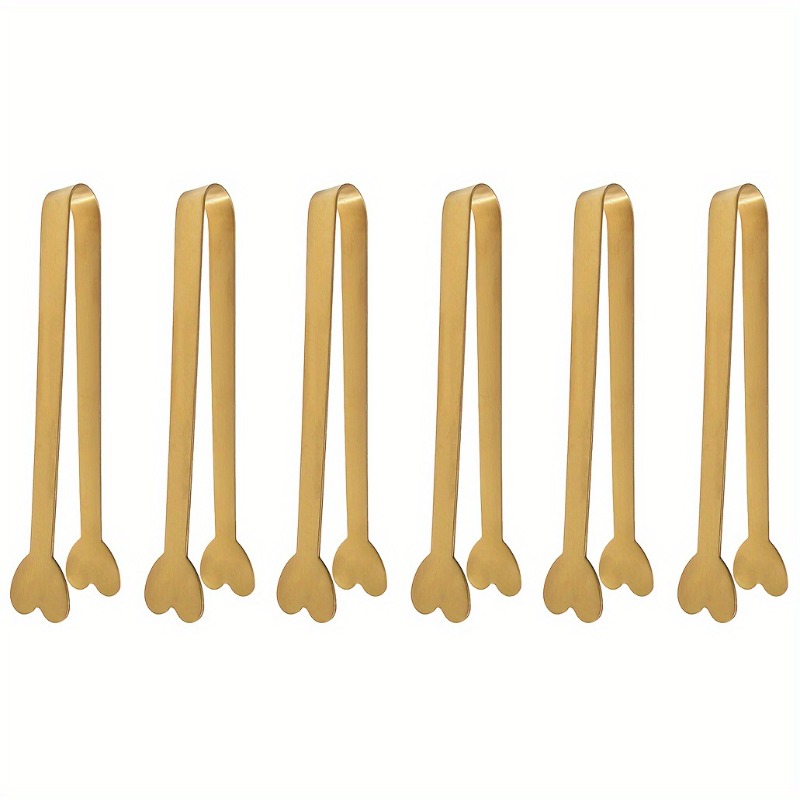 4/6PCS Mini pinze a forma di c - Coffee Tea Sugar recensione e prezzo