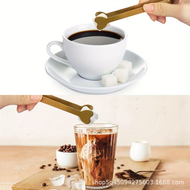 4/6PCS Mini pinze a forma di c - Coffee Tea Sugar recensione e prezzo