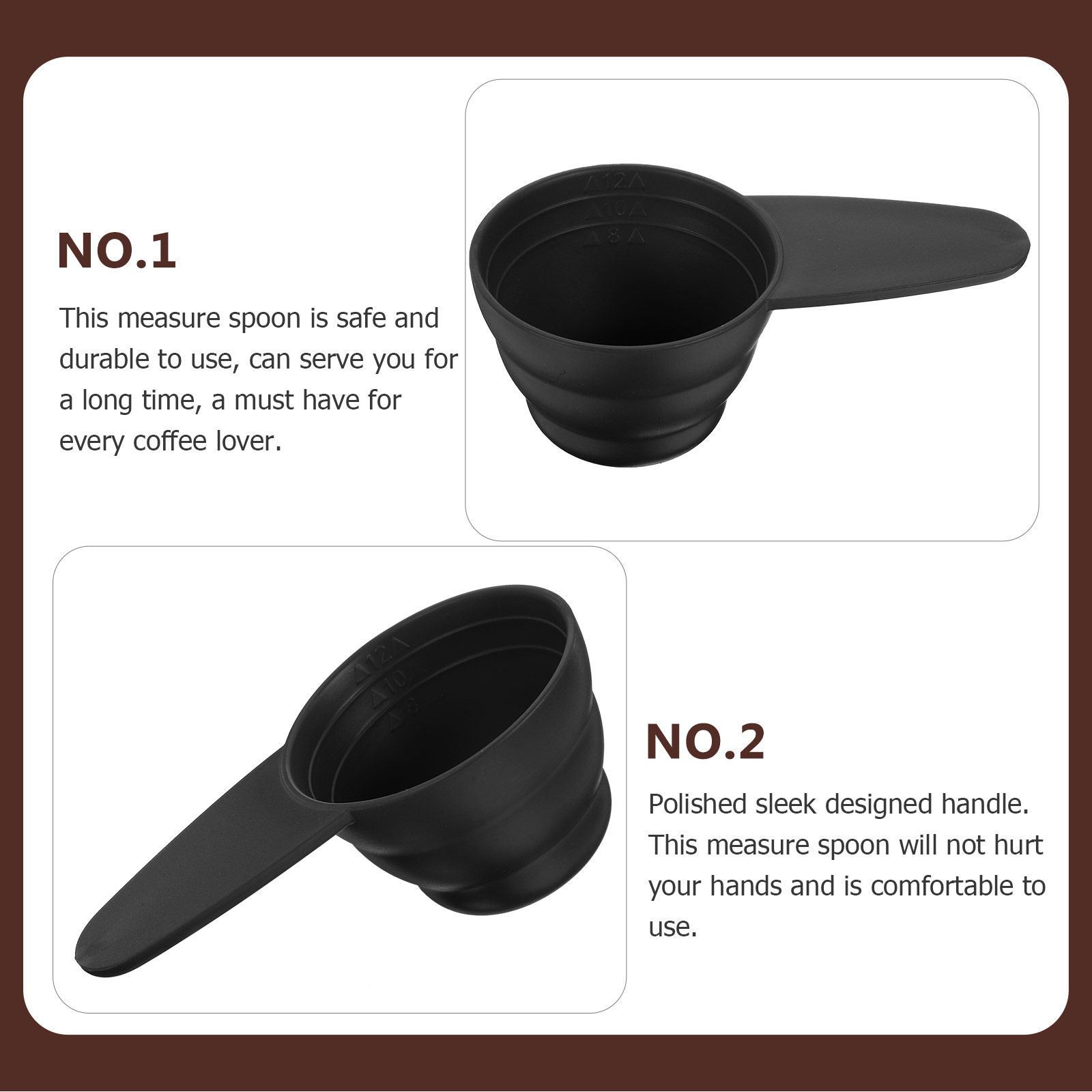 Set di 5 Cucchiai Dosatori con - Coffee Tea Sugar recensione e prezzo