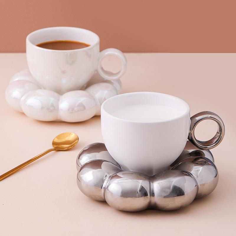 Set di tazze e piattini da caf - Espresso Cup Saucer recensione e prezzo