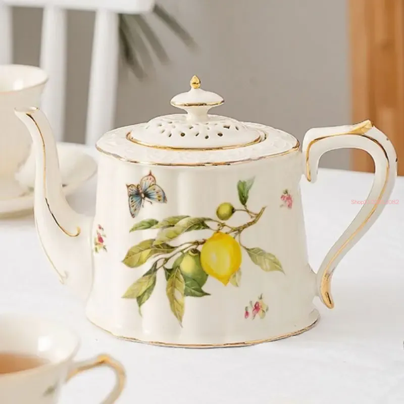Tazza di limone teiera tazze d - Espresso Cup Saucer recensione e prezzo