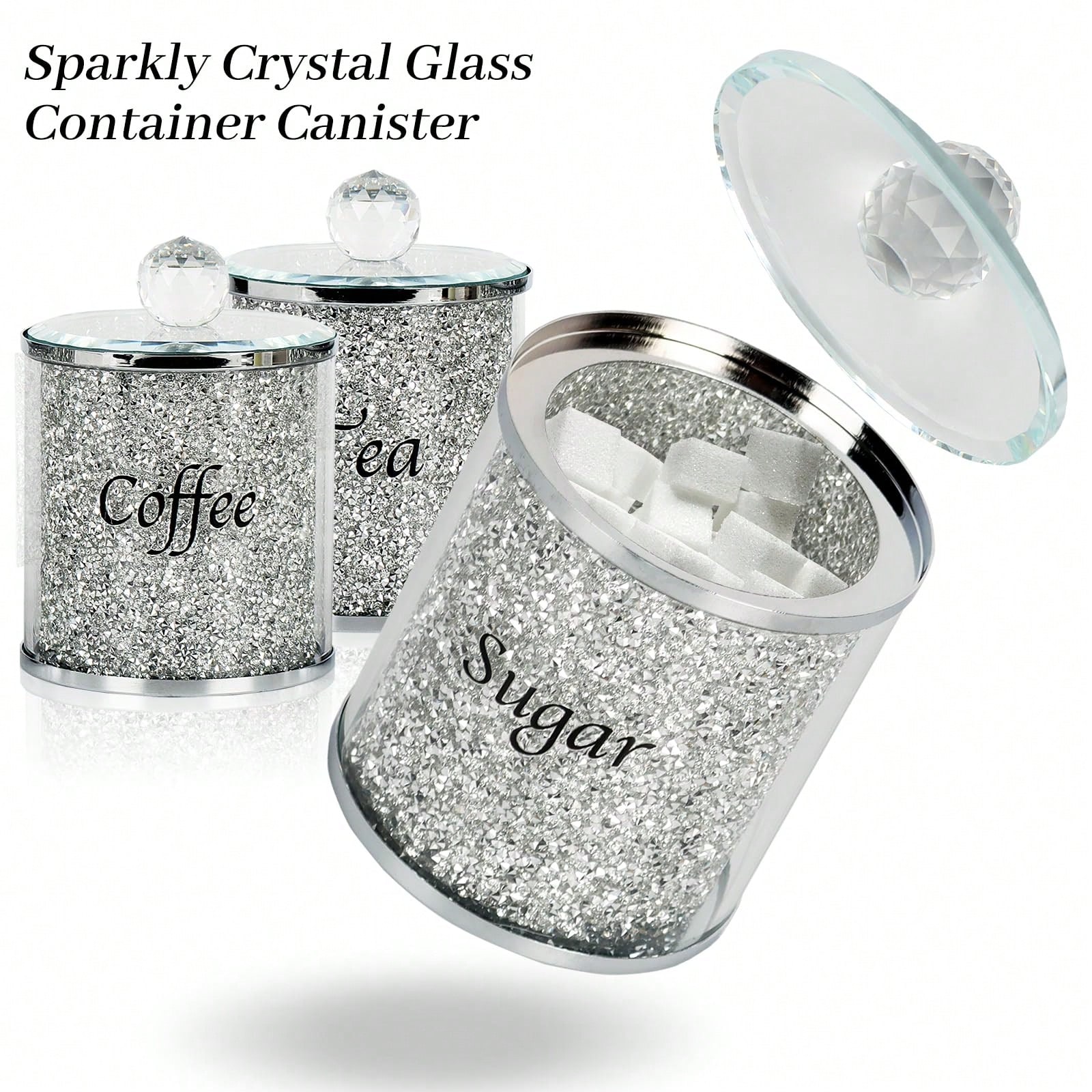 Set di contenitori per caffè,  - Coffee Tea And Sugar Canisters recensione e prezzo