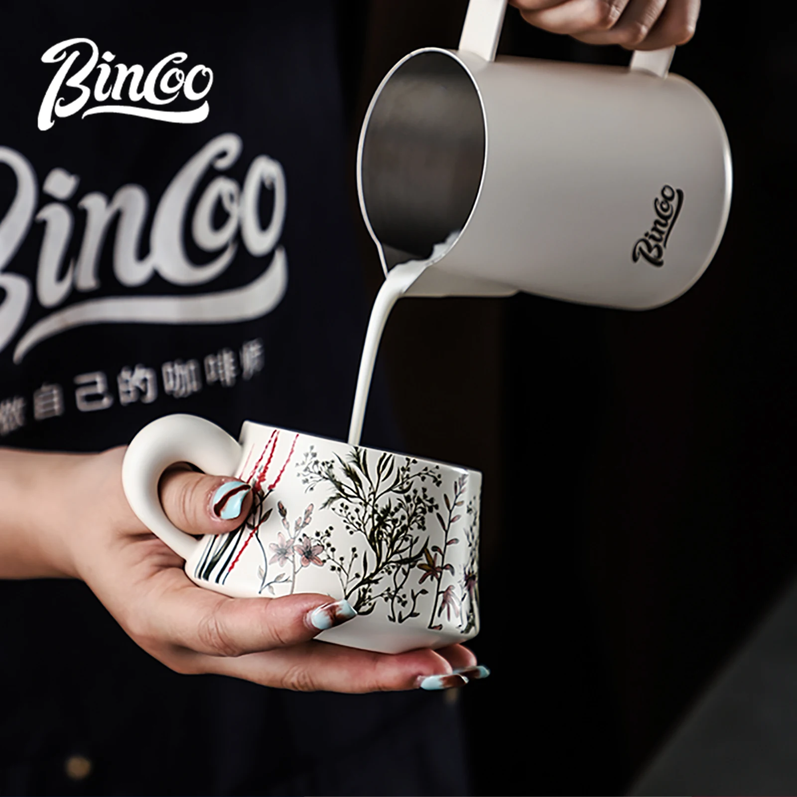 BINCOO Tazza da caffè in ceram - Espresso Cup Saucer recensione e prezzo