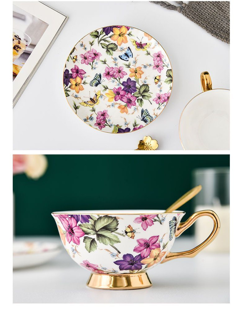 Elegante e Raffinato Set di Ta - Espresso Cup Saucer recensione e prezzo