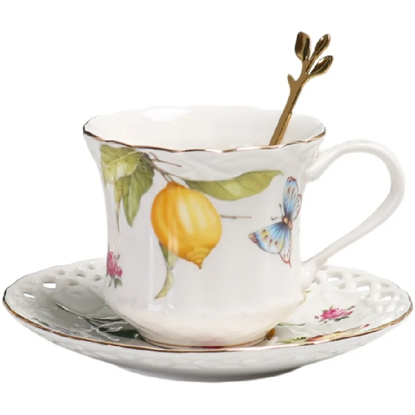 Set di Tazze da Tè in Stile Eu - Espresso Cup Saucer recensione e prezzo